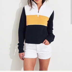 A zip up sweatshirt from Hollister